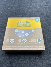 Charlie Banana One Size Reusable Cloth Diaper - Sweet Dreams on Gray