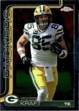 2025 Topps Chrome Football NFL Tucker Kraft Green Bay Packers #108