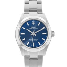 Rolex Oyster Perpetual 31 277200 Blue Steel Oyster Ladies Watch Papers 2021