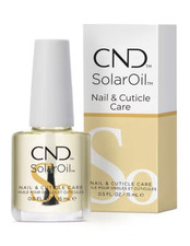 CND SolarOil Nail Cuticle Care Oil, Model CND SolarOil, 0.5 fl oz / 15 mL