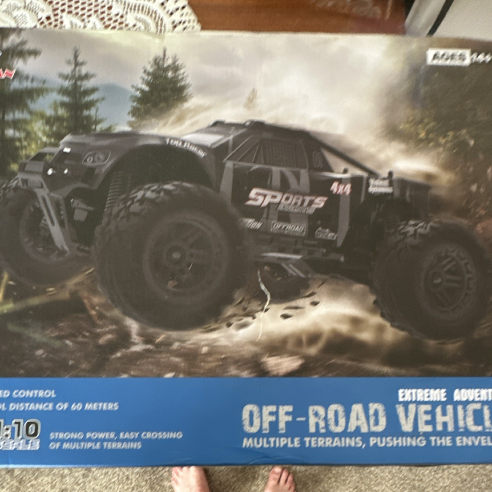 Shantou Chenghai Honghuida KF10 1:10 4WD RC Truck RTR Waterproof Black/Gray