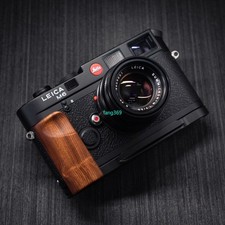 Camera Wood Hand Grip Handle Aluminum Base Board For Leica M1 M2 M3 M4 M6 M7 MP