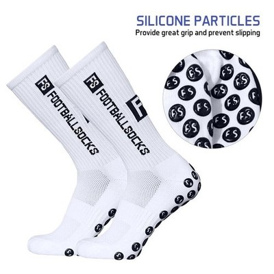 6 Paare FS FootballSocks Anti-Rutsch Grip Socken Fußball Fitness 39-46 Bewegung.