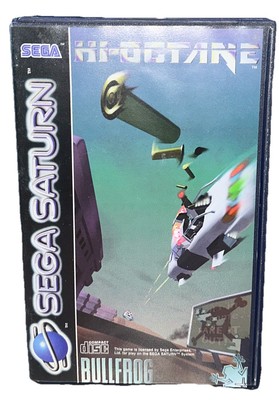 Hi Octane - Sega Saturn Videospiel PAL komplett **SCHNELLE P&P**