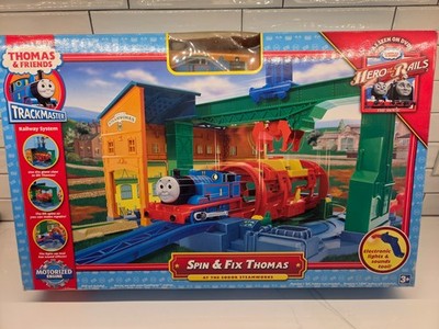 Thomas & Friends Trackmaster Spin & Fix Thomas At The Sodor Steamworks Unopened