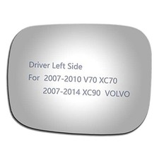 Side Mirror Glass fit for Volvo 2007-2010 V70 Driver Left Side Mirror Glass
