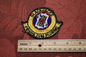 USAF  53d Military Airlift Squadron 53 MAS patch BLACKJACKS 53rd C-141 pre 1991