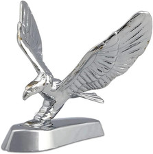 Flying Eagle Hood Ornament Sticker Birds Logo Fits Car 3d Stand Hood Bonnet Univ