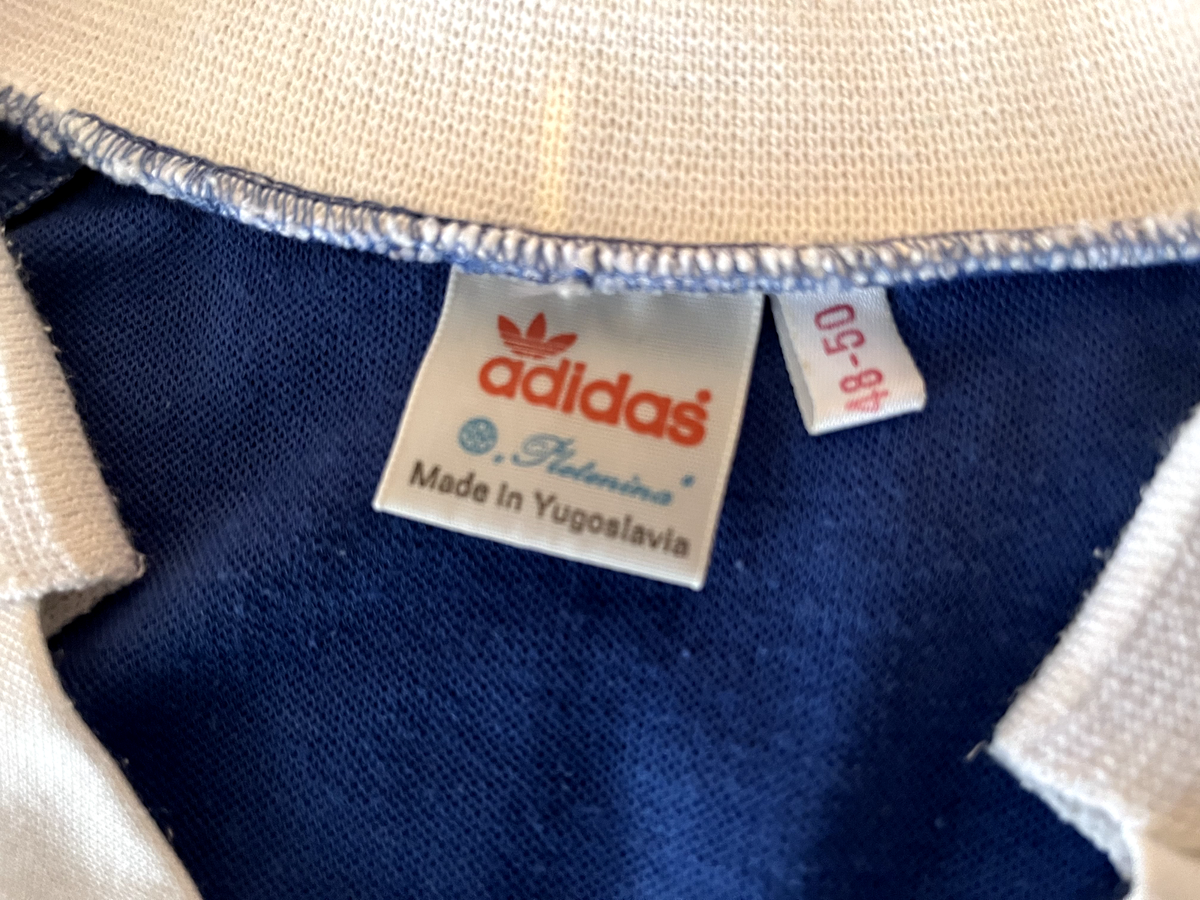Yugoslavia ADIDAS Large Vintage Football Soccer Shirt Jersey