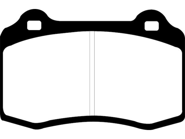 Rear Brake Pad Set For 2000-2004 Aston Martin DB7 2001 2002 2003 FH358VN