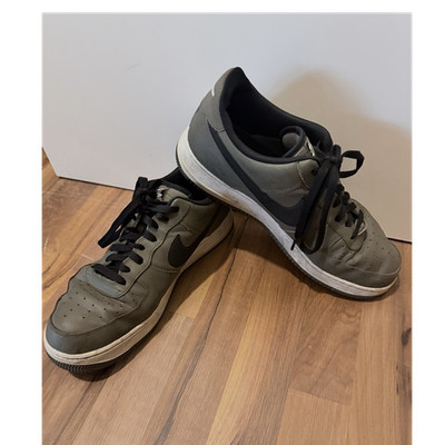 Nike Air Force 1 Low Swoosh Herren Sneaker Mehrfarbig Leder EU 46 Low Top
