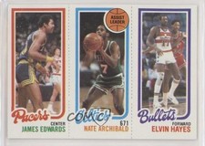 1980-81 Topps James Edwards Tiny Archibald Elvin Hayes Nate #248-32-118 HOF l0x