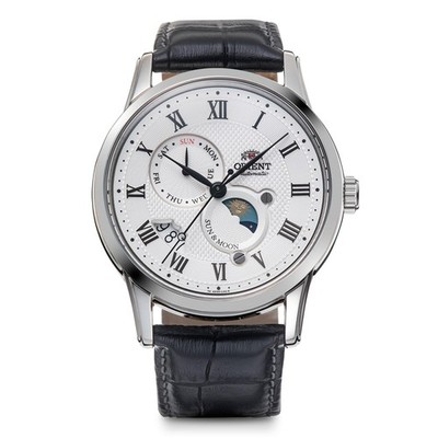 ORIENT RN-AK0005S Classic SUN & MOON Men's Watch Mechanical Made in Japan NEW