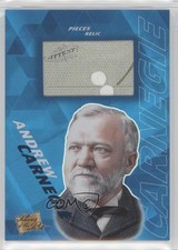 2021 Super Products Pieces of the Past Blue Andrew Carnegie #278 7i6