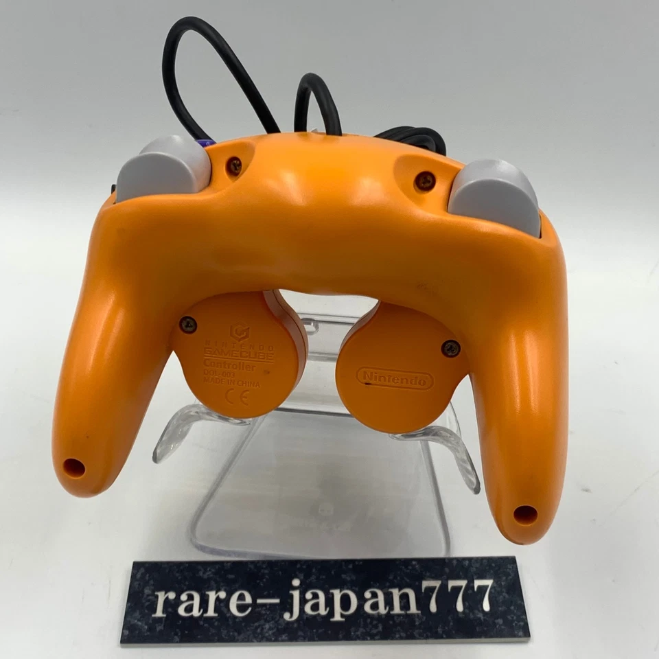 Nintendo Gamecube Controller Orange DOL-003 Official Tested For Switch Wii Japan - Image 2 of 4