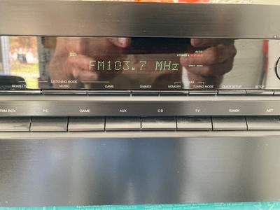 Onkyo TX -NR545 7.2 Channel 160 Watt Receiver. broken antennas