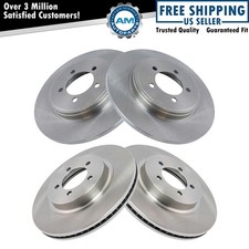 Front & Rear Brake Rotors Set For 2003-2005 Lincoln Aviator