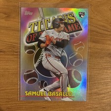 2026 Topps Series 1 Titans of the Game #TOG-10 Samuel Basallo Orioles