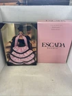 Escada Barbie Doll Limited Edition Vintage 1996 Pink & Black Dress NRFB NIB NOS