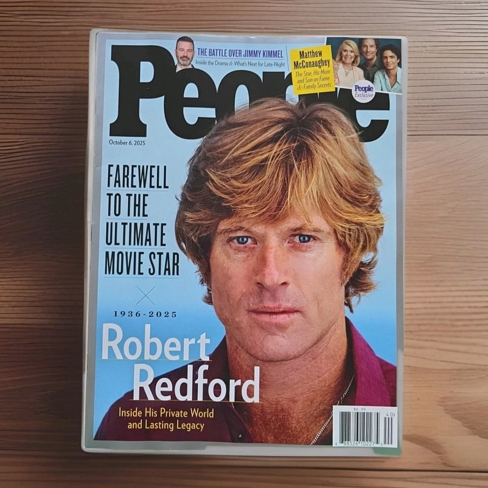 People Magazine Robert Redford 1936-2025 Farewell To The Ultimate Movie Star