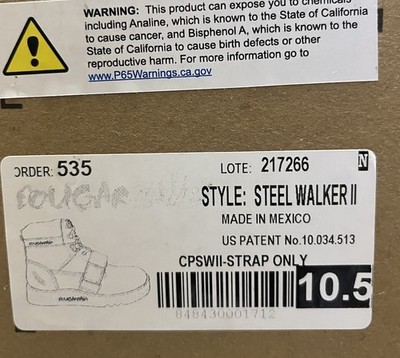 Cougar Paws Boots   NEW Size 10.5 Leather Roofing CPSWII Strap Only