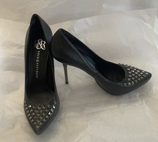 Brand New Y2K Rock  Republic NIKA Spiked Studded Heels Size 38.5