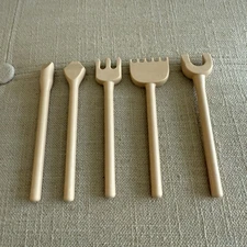 5pcs Plastic Zen Garden Rake Tool Set Mini Accessories Meditation & Relaxation
