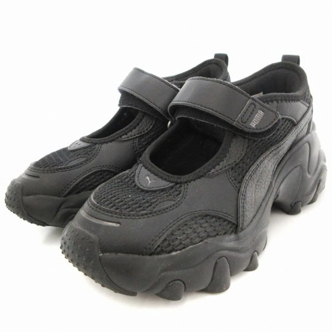 SANDALI SANDALI PUMA SNIDEL ZEPPA PULSAR PERSONALIZZATI MESH 23 cm neri UO usati 3163ad012