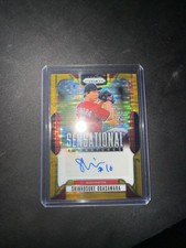 2025 PANINI PRIZM SENSATIONAL SIGNATURES SHINNOSUKE OGASAWARA Gold /10  Nats