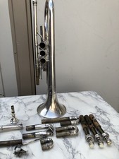 Antique 1910s Frank Holton Cornet