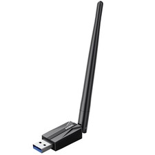 USB WiFi Adapter for Desktop PC - AX900 Wi-Fi 6 Dual Band 5G 2.4G Black