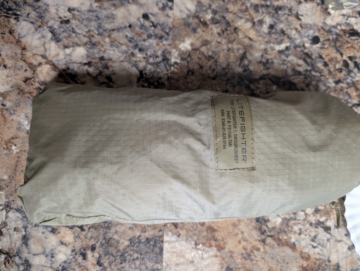new ground sheet for US Army Issue LITEFIGHTER Individual Shelter