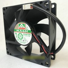 1 PCS New MAGIC MGA8012MS DC12V 0.15A 2-wire silent fan QW