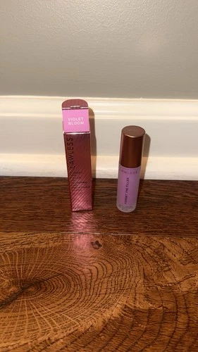 The Lawless Forget The Filler Lip Plumping Line Smoothing Gloss Violet Bloom NIB