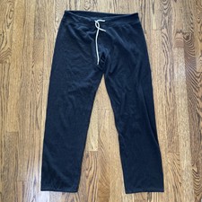 Monrow Pants Womens Medium Gray Lightweight Jogger Sweapants Lounge Soft Ladies