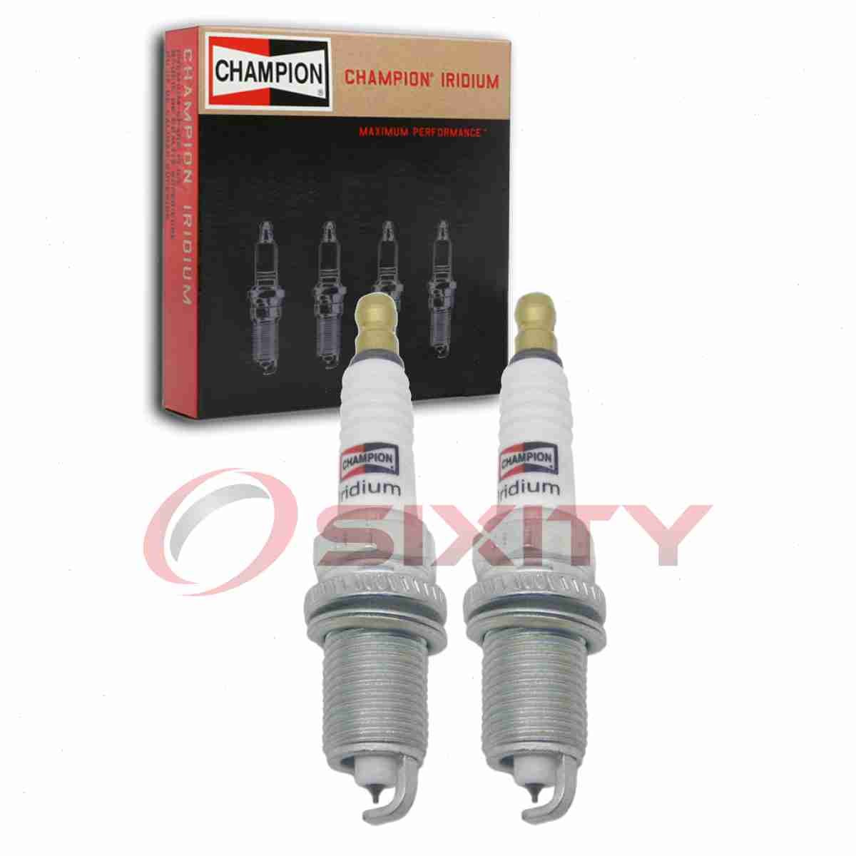 2 pc Champion Iridium 9803 Spark Plugs for ZFR7F-11 RC8WMPB4 PZFR7G-G 6441 dl