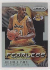 2019-20 Panini Prizm Fearless Silver Prizm Shaquille O'Neal #19 HOF h3e