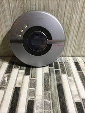 Sony D-EJ109 Portable CD Player Silver Walkman Discman Tested Works