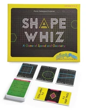 SimplyFun Shape Whiz Math Game for Kids 10+ | Geometry & Math Skills Toy