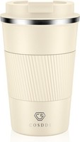 Thermobecher Edelstahl 380Ml Vakuum Auslaufsicher Doppelwandig FüR Kaffee