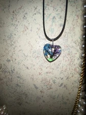 Glass Heart With Tree Inside