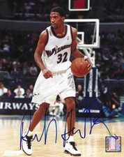 Autographed RICHARD HAMILTON Washington Wizards 8x10 Photo w/COA
