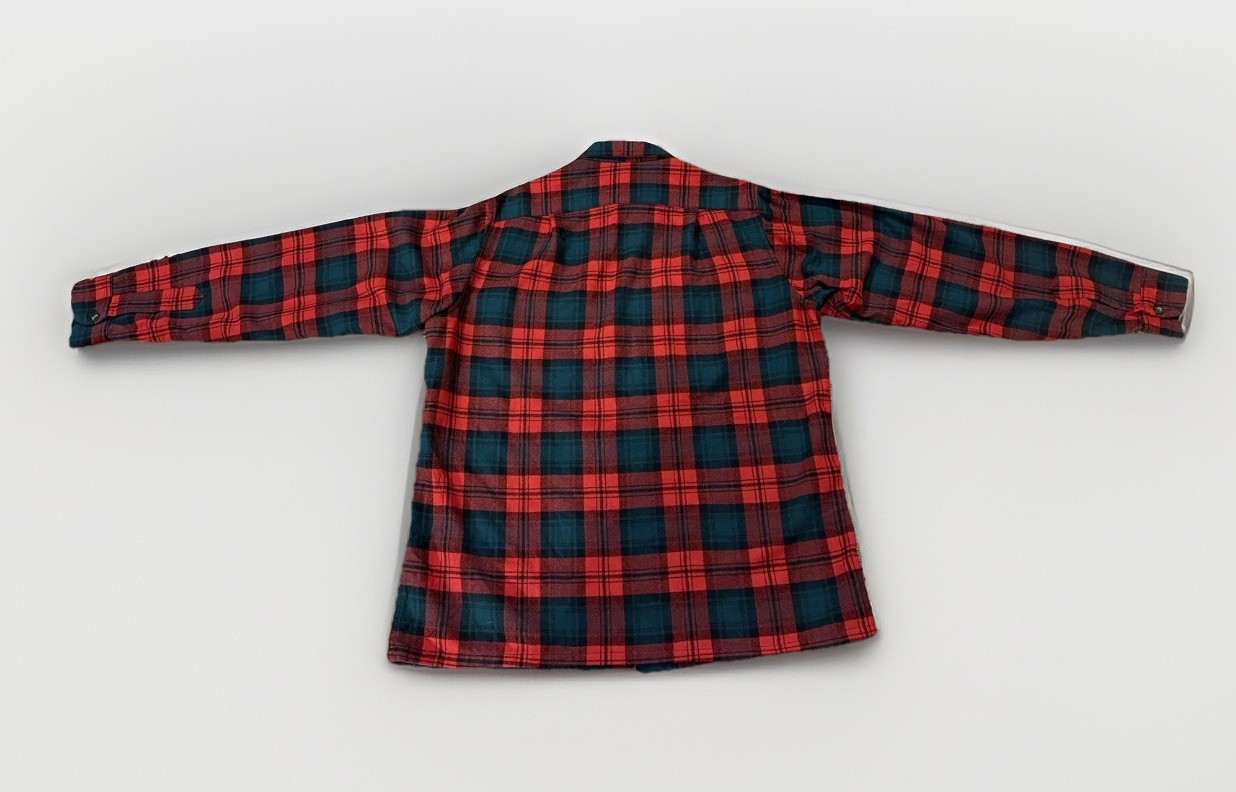Vintage 1960’s Pendleton ButtonBoard Plaid Shirt … - image 2