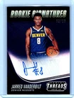 2018-19 Panini Threads #28 Jarred Vanderbilt Rookie Signatures Premium Gold #/10