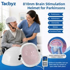 Professional 810nm Brain Photobiomodulation Helmet for Parkinson Home Clinic Use