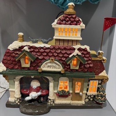 Kurt S. Adler   Snowtown Airfield   Christmas Village 