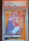 Jayden Daniels RC PSA 9 2024 Panini Prizm Lazer #347 Commanders 🔥