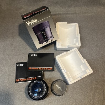 Vivitar Zoom Camera Lenses 70-210mm 28-70mm for Minolta SLR M/Md Mount NEW