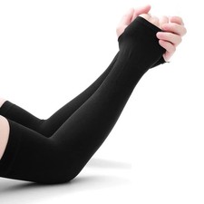 2024 Fashion Women Elbow Gloves Long Fingerless Gloves Elbow Mittens Fingerless