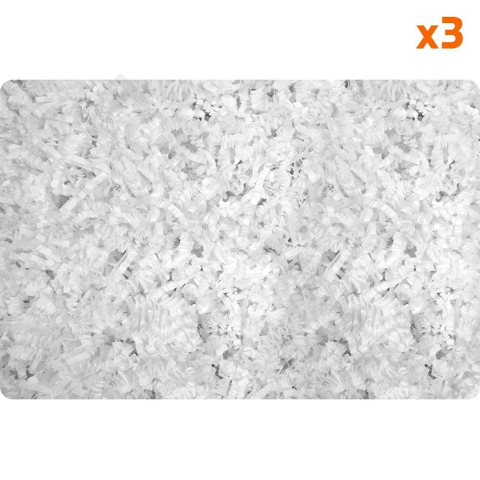 Frisure papier blanc pour calage et présentation élégante (par 3) - Photo 1/1